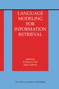 Cover: Language Modeling for Information Retrieval - Kluwer Academic Publishers