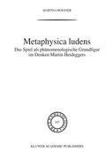 Cover: Metaphysica Ludens - Kluwer Academic Publishers