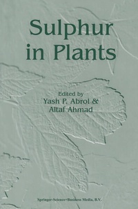 Abbildung von: Sulphur in Plants - Kluwer Academic Publishers