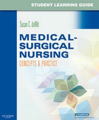 Enlarge image Cover: Student Learning Guide for Medical-surgical Nursing - Saunders