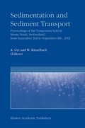 Cover: Sedimentation and Sediment Transport - Kluwer Academic Publishers