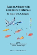 Cover: Recent Advances in Composite Materials - Kluwer Academic Publishers