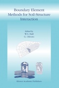 Cover: Boundary Element Methods for Soil-Structure Interaction - Springer