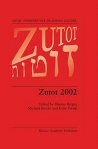 Enlarge image Cover: Zutot 2002 - Kluwer Academic Publishers
