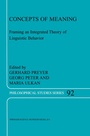 Cover: Concepts of Meaning - Springer
