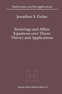 Abbildung von: Semirings and Affine Equations over Them - Springer