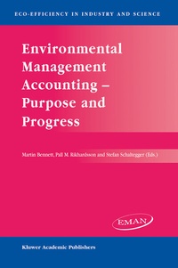Enlarge image Cover: Environmental Management Accounting - Purpose and Progress - Springer
