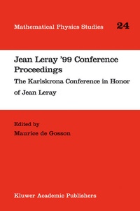 Enlarge image Cover: Jean Leray '99 Conference Proceedings - Kluwer Academic Publishers