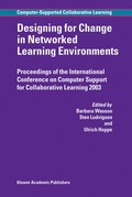 Cover: Designing for Change in Networked Learning Environments - Kluwer Academic Publishers