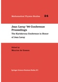 Cover: Jean Leray '99 Conference Proceedings - Springer