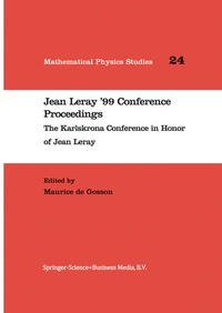 Enlarge image Cover: Jean Leray '99 Conference Proceedings - Springer
