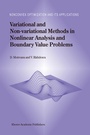 Cover: Variational and Non-variational Methods in Nonlinear Analysis and Boundary Value Problems - Kluwer Academic Publishers