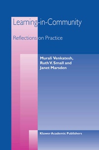 Enlarge image Cover: Learning-in-Community - Kluwer Academic Publishers
