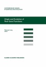 Cover: Origin and Evolution of New Gene Functions - Springer