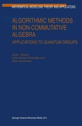 Cover: Algorithmic Methods in Non-Commutative Algebra - Springer