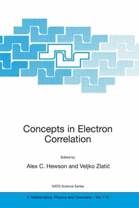 Abbildung von: Concepts in Electron Correlation - Springer