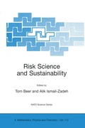 Cover: Risk Science and Sustainability - Kluwer Academic Publishers