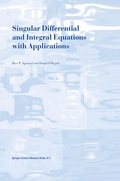 Cover: Singular Differential and Integral Equations with Applications - Springer