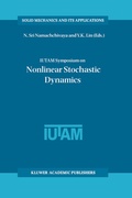 Cover: IUTAM Symposium on Nonlinear Stochastic Dynamics - Kluwer Academic Publishers