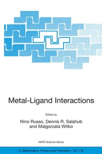 Enlarge image Cover: Metal-Ligand Interactions - Kluwer Academic Publishers