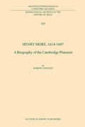 Cover: Henry More, 1614-1687 - Kluwer Academic Publishers