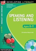 Cover: Speaking and Listening: Ages 8-9 - A & C Black Publishers Ltd