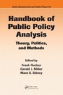 Cover: Handbook of Public Policy Analysis - CRC Press