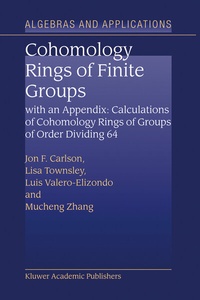Abbildung von: Cohomology Rings of Finite Groups - Kluwer Academic Publishers