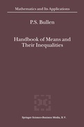 Cover: Handbook of Means and Their Inequalities - Springer
