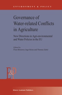 Abbildung von: Governance of Water-Related Conflicts in Agriculture - Kluwer Academic Publishers