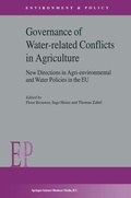 Cover: Governance of Water-Related Conflicts in Agriculture - Springer