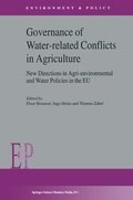 Cover: Governance of Water-Related Conflicts in Agriculture - Springer