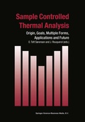 Cover: Sample Controlled Thermal Analysis - Springer