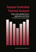 Cover: Sample Controlled Thermal Analysis - Springer