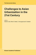 Cover: Challenges to Asian Urbanization in the 21st Century - Springer