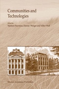 Cover: Communities and Technologies - Kluwer Academic Publishers