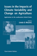 Cover: Issues in the Impacts of Climate Variability and Change on Agriculture - Springer