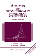 Cover: Analysis of Geometrically Nonlinear Structures - Kluwer Academic Publishers