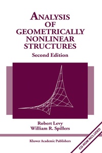 Enlarge image Cover: Analysis of Geometrically Nonlinear Structures - Kluwer Academic Publishers