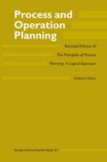 Cover: Process and Operation Planning - Springer