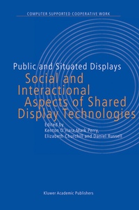 Abbildung von: Public and Situated Displays - Kluwer Academic Publishers