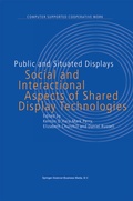 Cover: Public and Situated Displays - Springer