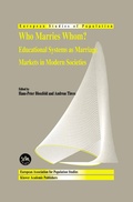 Cover: Who Marries Whom? - Springer