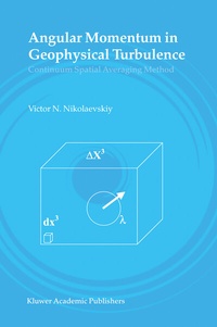 Abbildung von: Angular Momentum in Geophysical Turbulence - Kluwer Academic Publishers