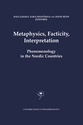 Cover: Metaphysics, Facticity, Interpretation - Springer