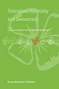 Cover: Toleration, Neutrality and Democracy - Kluwer Academic Publishers