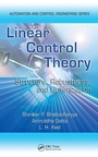 Cover: Linear Control Theory - CRC Press