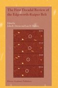 Cover: The First Decadal Review of the Edgeworth-Kuiper Belt - Kluwer Academic Publishers