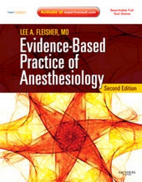 Enlarge image Cover: Evidence-based Practice of Anesthesiology - Saunders