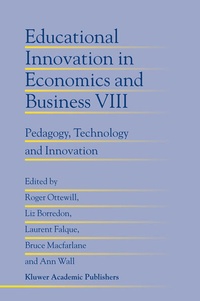 Enlarge image Cover: Educational Innovation in Economics and Business - Kluwer Academic Publishers